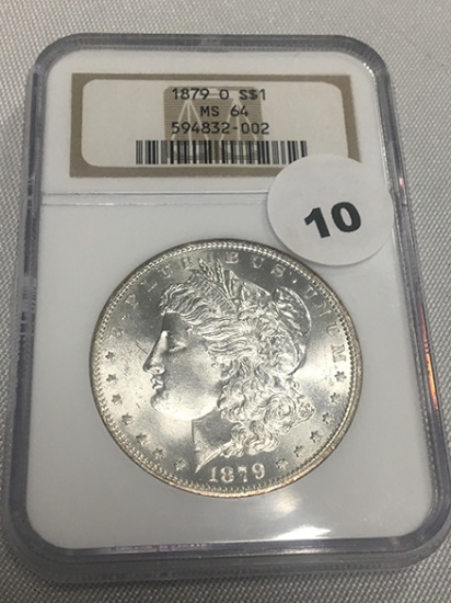 1879-O Morgan Dollar, NGC MS64