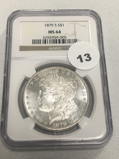 1979-S Morgan Dollar, NGC MS64