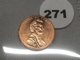 2009 Lincoln Cent Error Double Thumb