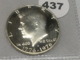 1976-S Clad Proof Kennedy Half