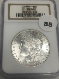 1888 Morgan Dollar, NGC MS64
