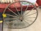 Wooden 38 in. wheel