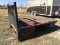 Steel 8 ft. 8 in. Flat bed with headache rack