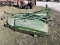 JD MX7 3pt. Rotary cutter, front and rear safety chains, laminated land wheel
