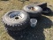 Set of 4 alum. 8 bolt wheels
