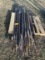 Lot of 28 6 ft. T posts