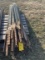 Lot of 46, 6 1/2 ft. T posts