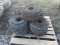 Pallet of used barbed wire