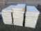 50 pieces of metal shelves