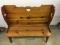 39 in. Wooden bench