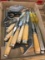 Wood chisels & misc.