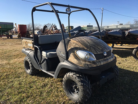 Kubota RTV 500, 4wd, blade mount on front, new battery, 584 hours