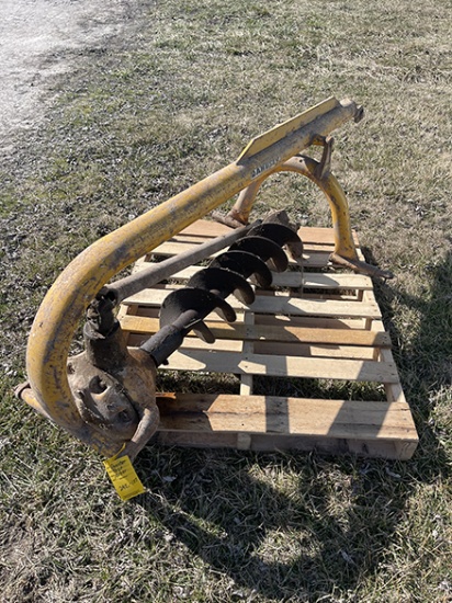 Danuser post hole digger, 9 in auger