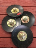 (4) New 5400 drill wheels covers