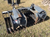 Stout 72 in. Brush grapple skid steer attach
