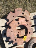 (2) rear Deutz weights
