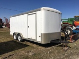 2001 Doolittle 7x16 Cargo trailer