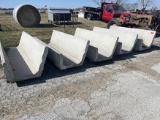 5x$ 8 ft. Cement J Bunks