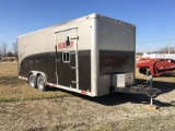 2005 Forest River 8x20 12,000 lb. cargo trailer