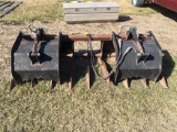 80 in. Skid steer brush grapple
