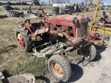 Farmall Cub, rear weights, belly mower