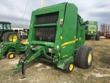 2007 JD 568 Megawide Pickup Baler