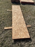 4 pieces OSB 22 in. X 8 ft.