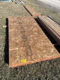 8x$ OSB 4x8 sheets 1/2 in.