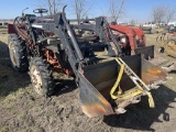 1993 Bellarus 310 4wd tractor with Model ML300 loader