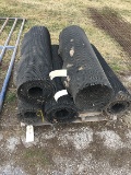 5 rolls black webbing, est. 170 ft.