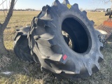 (2) 30.5L-32 combine tires
