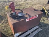 Fuel tank with hand pump