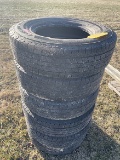 Lot of 6, 235/80R17 tires