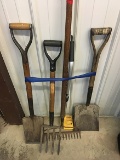 Misc. long handled tools