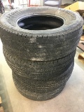 (4) Firestone LT275/70-R18 Tires