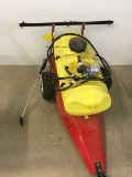 Pull behind 12 volt sprayer with 3 ft. Boom and hand wand