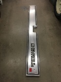 Chevrolet end gate chrome trim