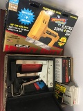 Sears stapler and Arrow electric stapler