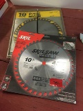 (2) new 10 in. blades