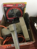 (2) new 7 1/4 in. saw blades and B&D saw