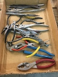 Assorted pliers
