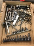 Star bits and allen wrenches
