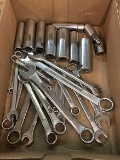 Wright 3/4 in drive sockets & misc. wrenches