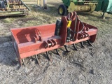 Rhino HB72 3pt. Box/rear blade with hyd. Scarifier lift