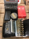 Various drill bits