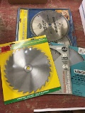 (5) 10 in. saw blades