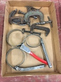 Oil wrenches and c clamps