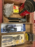 Rivet gun and tester and wire strippers