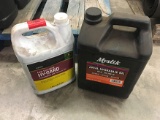 Approximately 1 gal hydraulic oil
