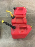 (3) gas cans
